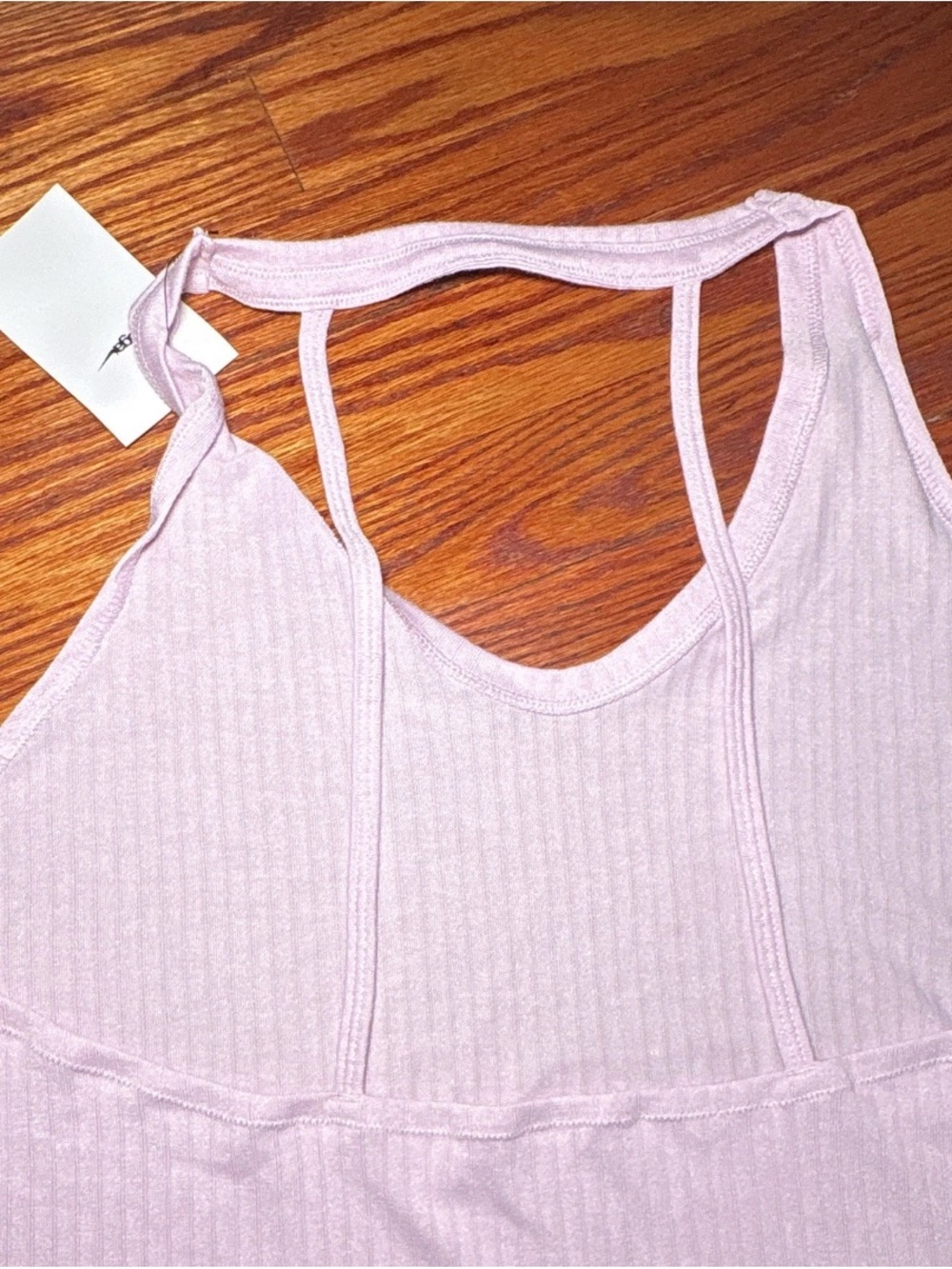NWT Nike Lilac Ribbed Double-Strap Cami - Picture 8 of 8